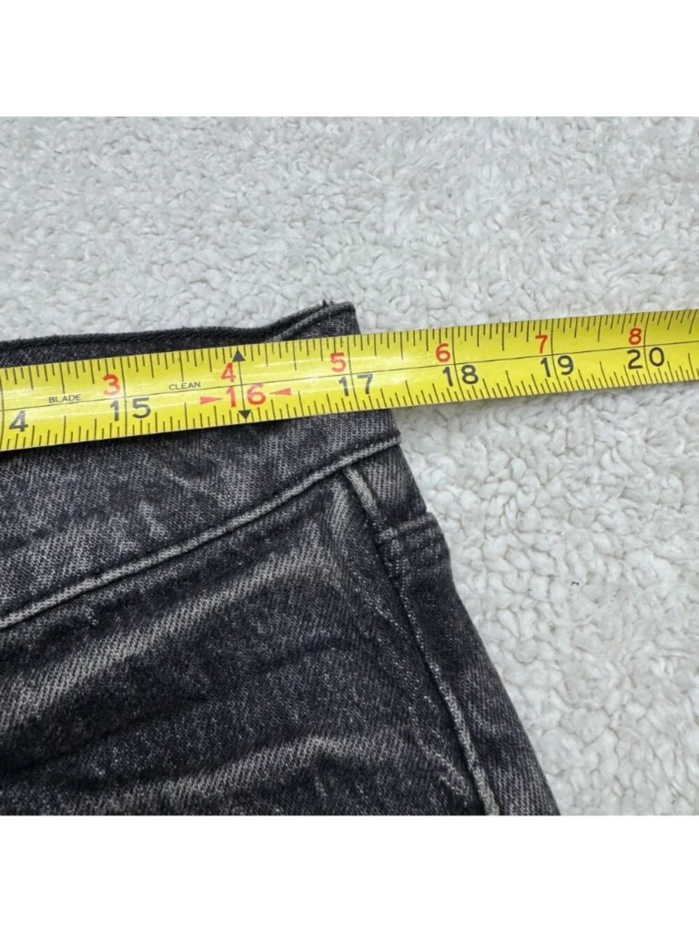 Purple Brand Skinny Twist Hotfix P001 Jeans Men's Black Studded Design, Size 33